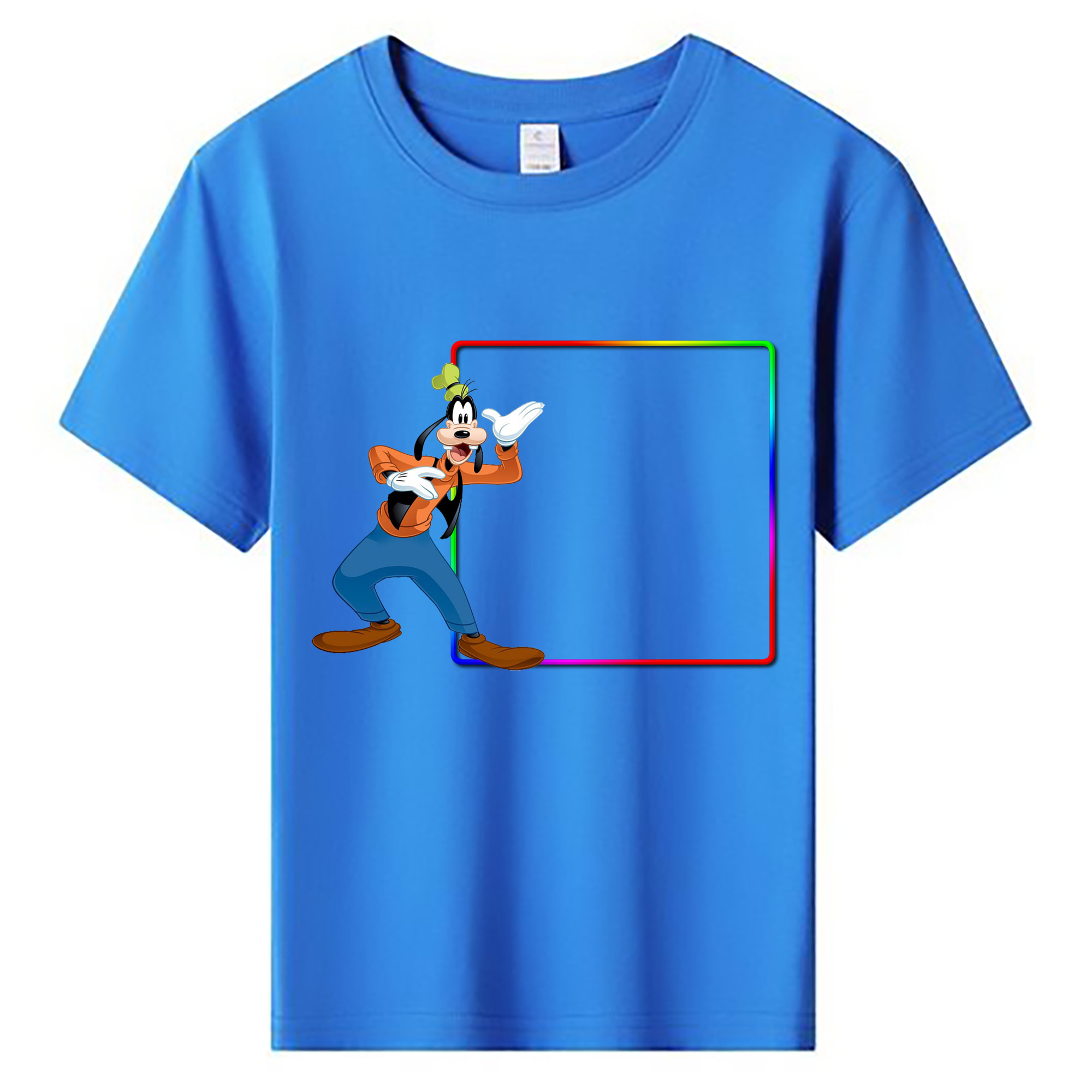 ミッキーマウス Mickey Mouse 綿100％キッズTシャツ（フロントプリント）